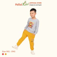 BST Mùa Đông - Đồ Bộ Dài Cotton Borib Bé Trai Cao Cấp - 223 6062