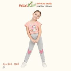 Quần Dài Cotton Borib Bé Gái Cao Cấp - 228 8051