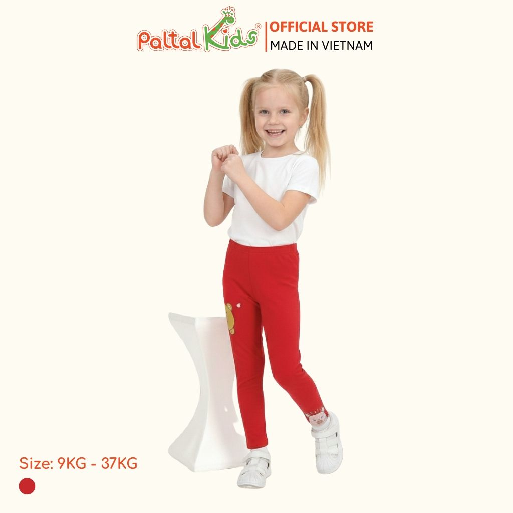 Quần Dài Cotton Borib Bé Gái Cao Cấp - 228 8052