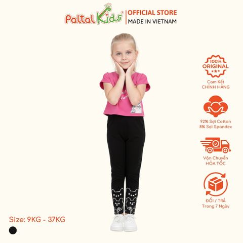 Quần Dài Cotton Borib Bé Gái Cao Cấp - 228 8055