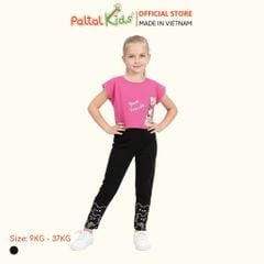 Quần Dài Cotton Borib Bé Gái Cao Cấp - 228 8055