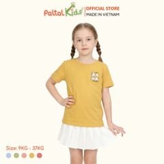 Áo Thun Cotton Melan 4 Chú Mèo Bé Gái Cao Cấp - 190 1409
