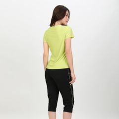 Bộ nữ thể thao chất silk lạnh kiểu quần lửng tay ngắn 374p 4304