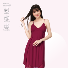 Áo ngủ, Váy ngủ hai dây Voal lưới 072p 8033