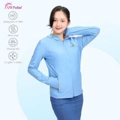 Áo khoác nữ chống nắng, chống UV có nón chất poly cát 311p 1269