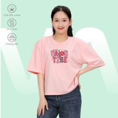 Áo thun nữ phom vuông chất cotton siêu mát 190p 0296