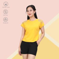 Set đồ bộ nữ kiểu quần đùi tay liền chất cotton siêu mát 025p 5204
