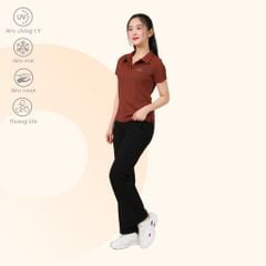 Set đồ bộ nữ kiểu quần dài tay ngắn chất silk kim cương 613p 3409