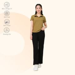 Set đồ bộ nữ kiểu quần dài tay ngắn chất silk kim cương 613p 3409