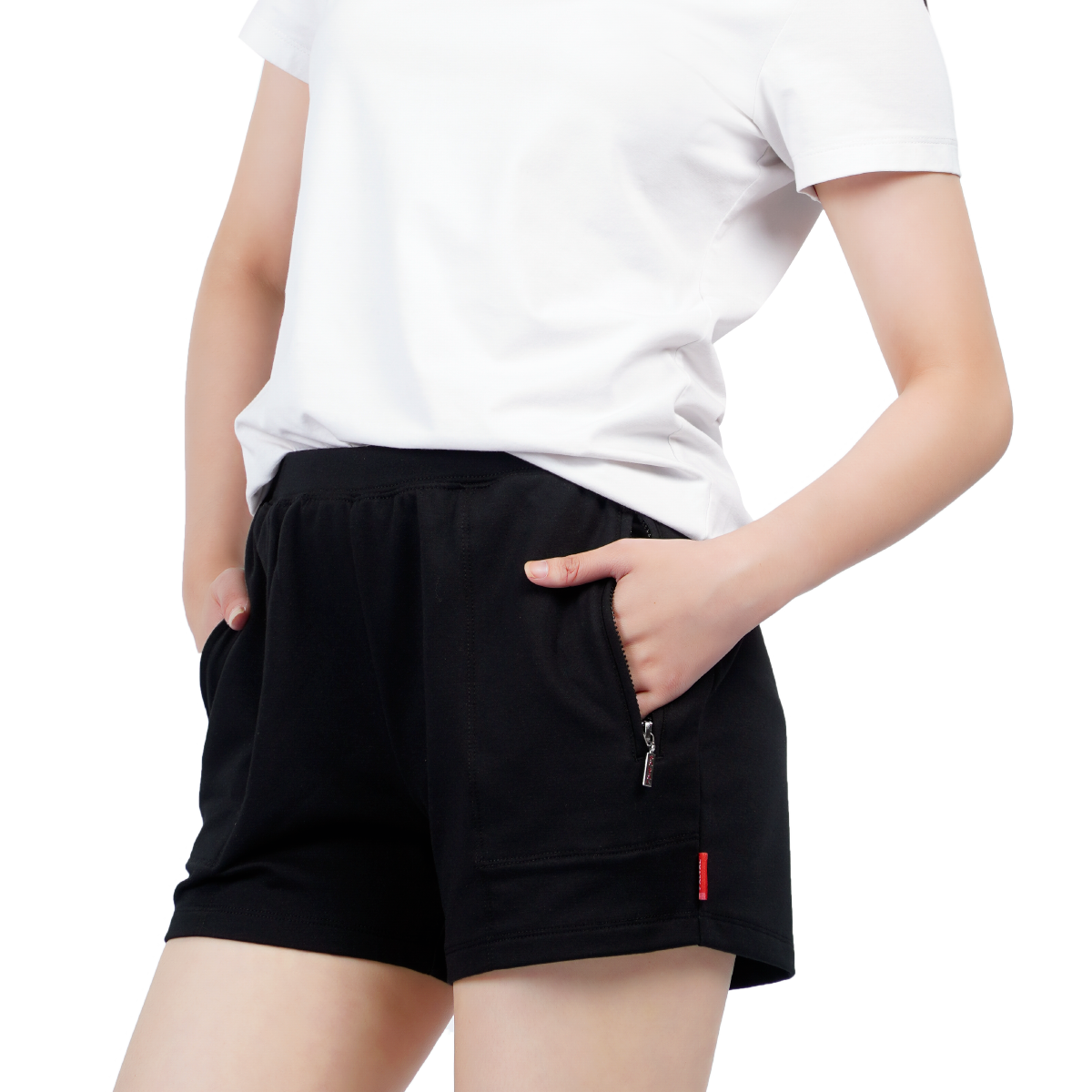 quần đùi nữ chất vảy cá cotton siêu mát 408p 8048