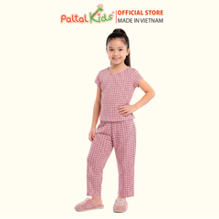 Đồ Bộ Dài Cotton Mỹ Họa Tiết Lập Thể Bé Gái Cao Cấp - 025 2157
