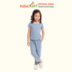 Đồ Bộ Dài Cotton Mỹ Họa Tiết Lập Thể Bé Gái Cao Cấp - 025 2157