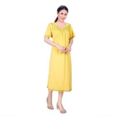 Áo ngủ, Váy ngủ tay ngắn chất thun lạnh siêu bền 012p 8034