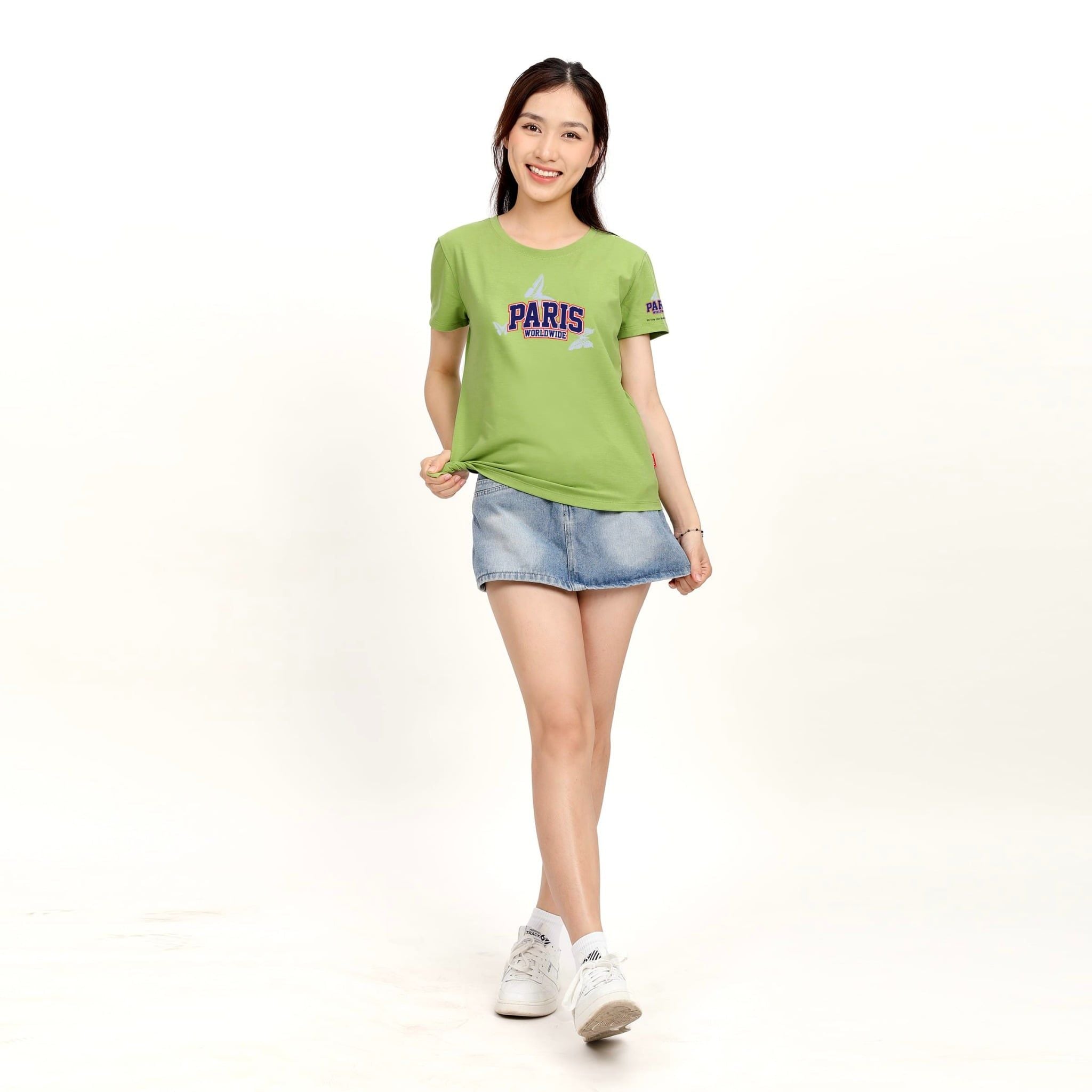Áo thun nữ form suông chất cotton siêu mát 190p 0331