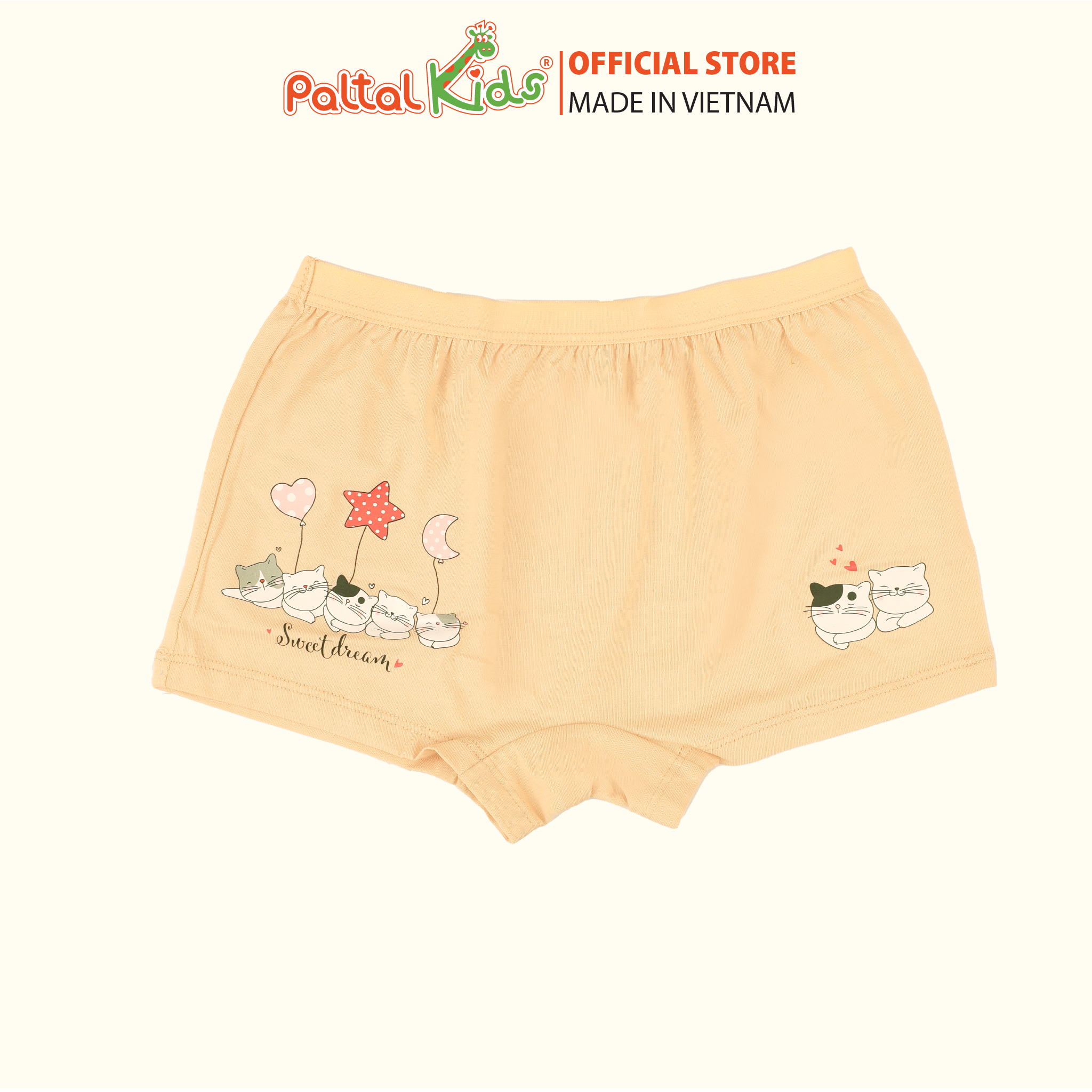 Com bo 06 Quần Lót Dáng Đùi Cotton Màu Sắc Ngẫu Nhiên Bé Gái Cao Cấp 027p 7413