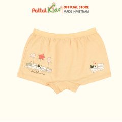Com bo 06 Quần Lót Dáng Đùi Cotton Màu Sắc Ngẫu Nhiên Bé Gái Cao Cấp 027p 7413
