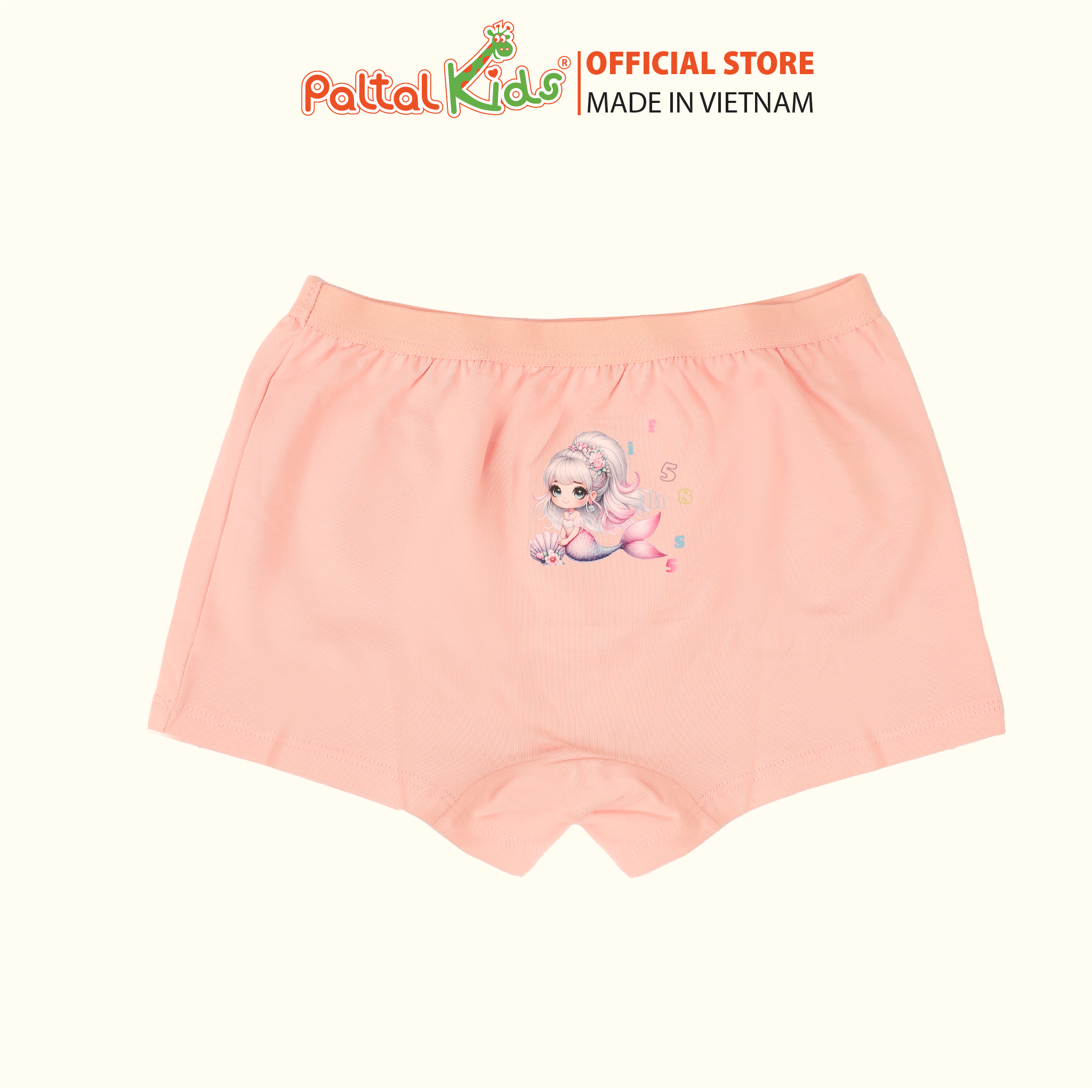 Com bo 06 Quần Lót Dáng Đùi Cotton Màu Sắc Ngẫu Nhiên Bé Gái Cao Cấp 027p 7413