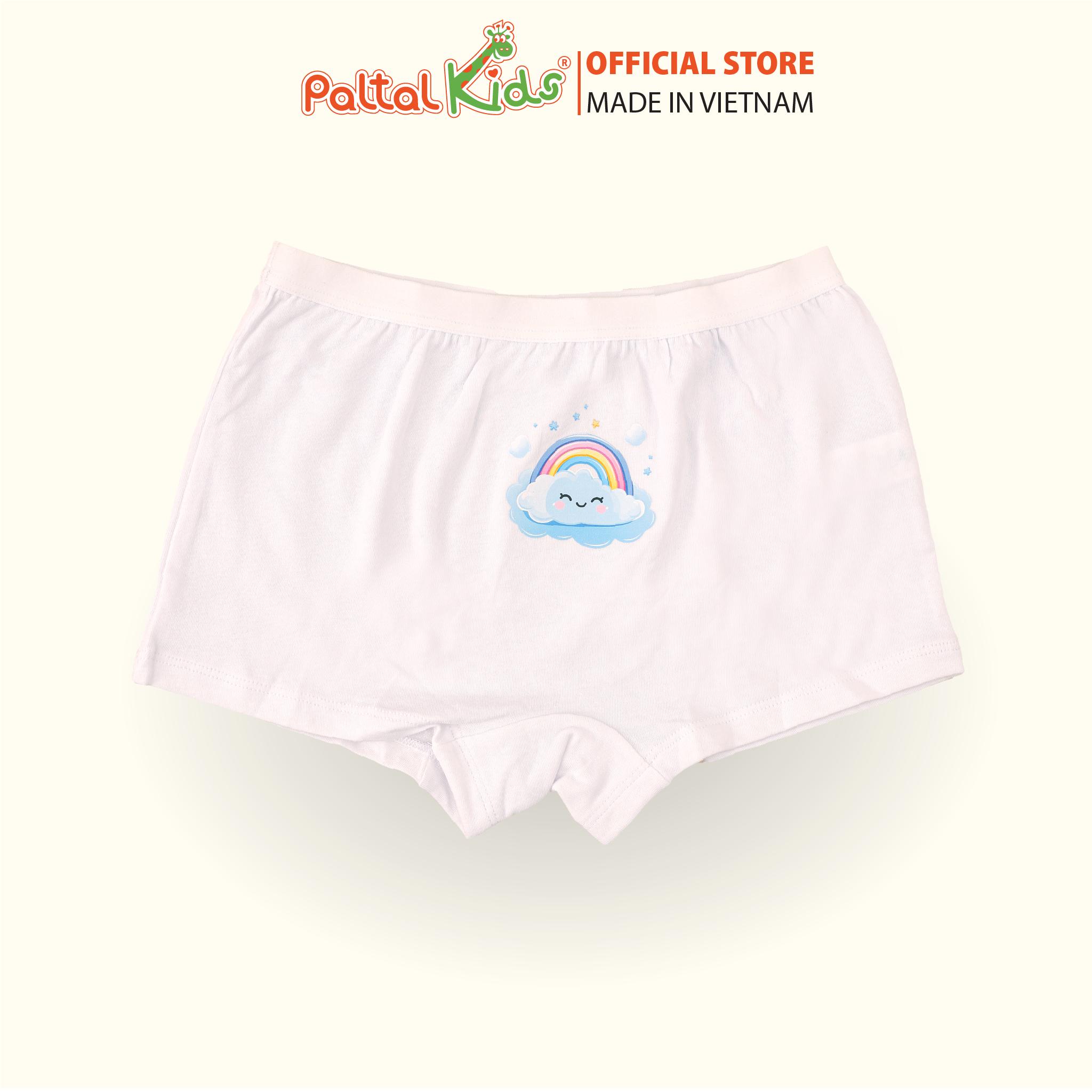 Com bo 06 Quần Lót Dáng Đùi Cotton Màu Sắc Ngẫu Nhiên Bé Gái Cao Cấp 027p 7413
