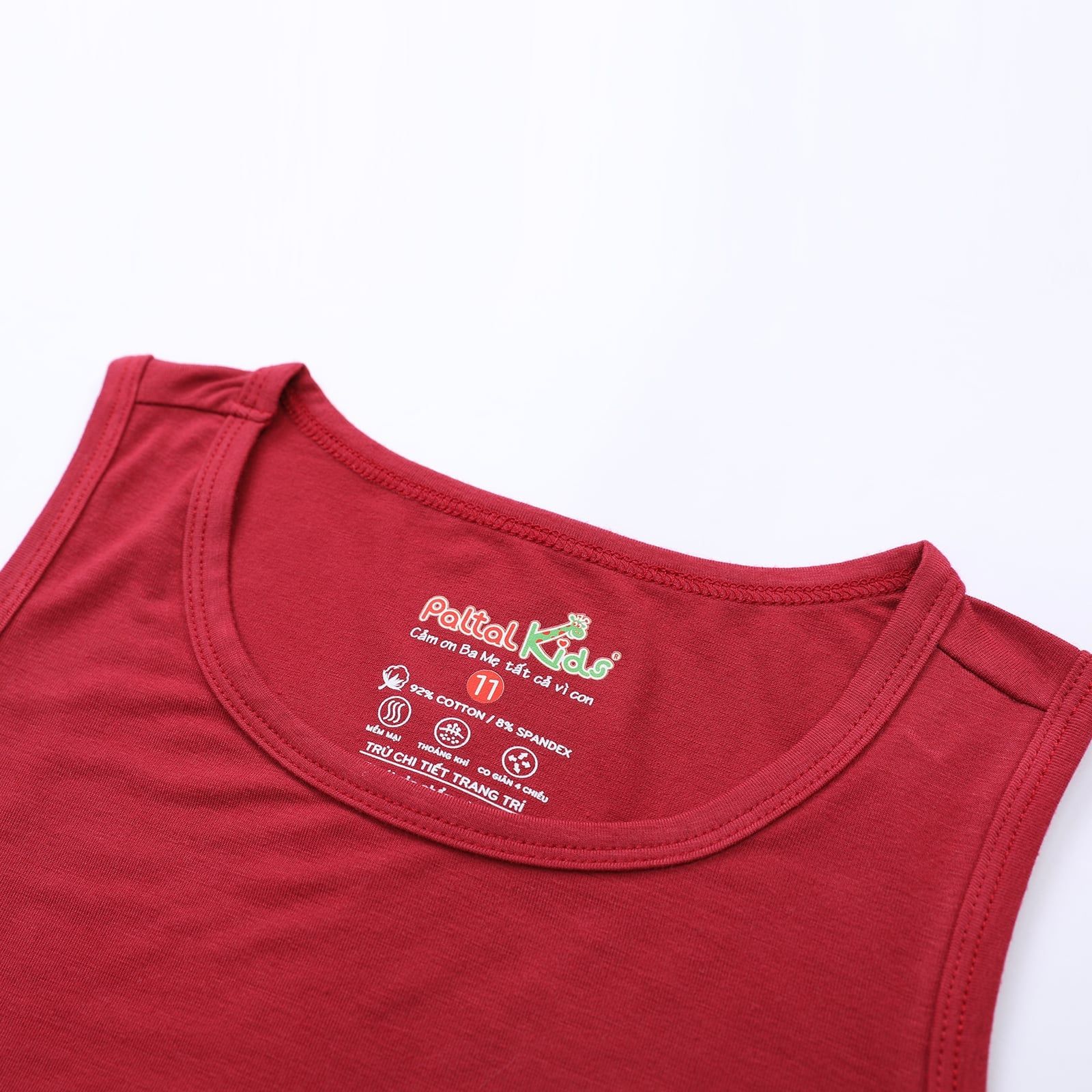Đồ Bộ Đùi Cotton Modal Basic Đính Huy Hiệu Gấu Nổi Bé Trai / Bé Gái Cao Cấp - 205 2125