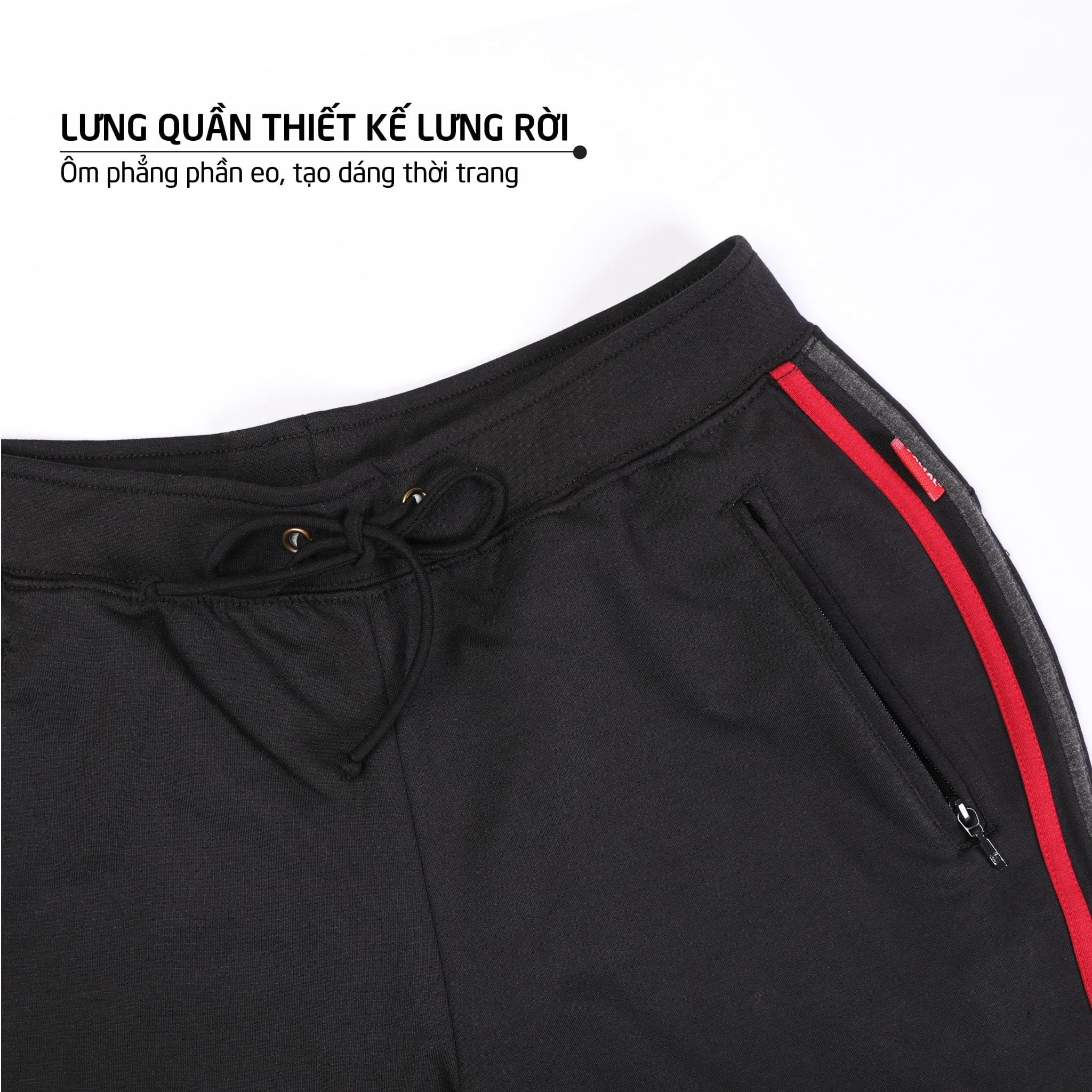Quần thể thao nữ ống dài thun chất vảy cá cotton cvc mát 408p 8064