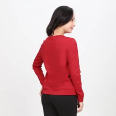 Set đồ bộ nữ kiểu quần dài tay dài chất vảy cá cotton cvc mát 403p 0140