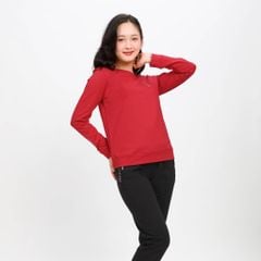 Set đồ bộ nữ kiểu quần dài tay dài chất vảy cá cotton cvc mát 403p 0140