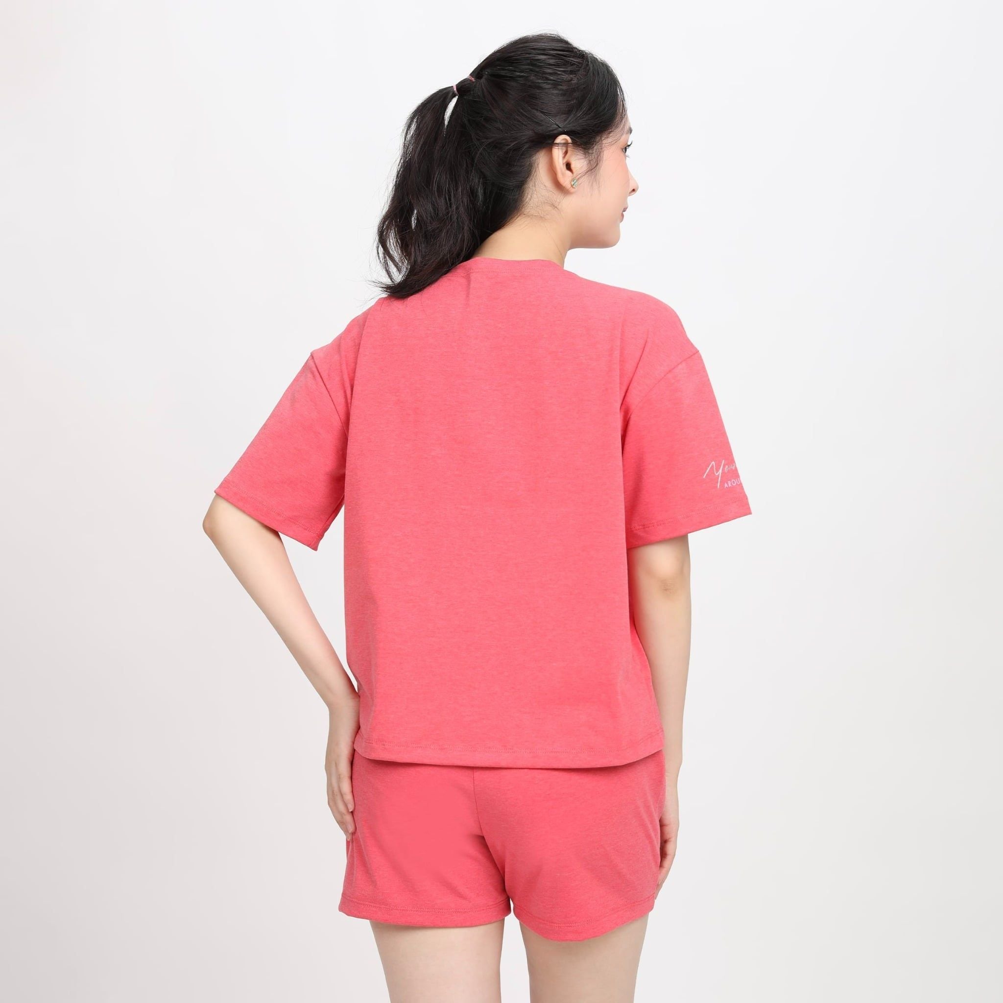 Set đồ bộ nữ kiểu quần đùi tay ngắn chất cotton siêu mát 195p 5200