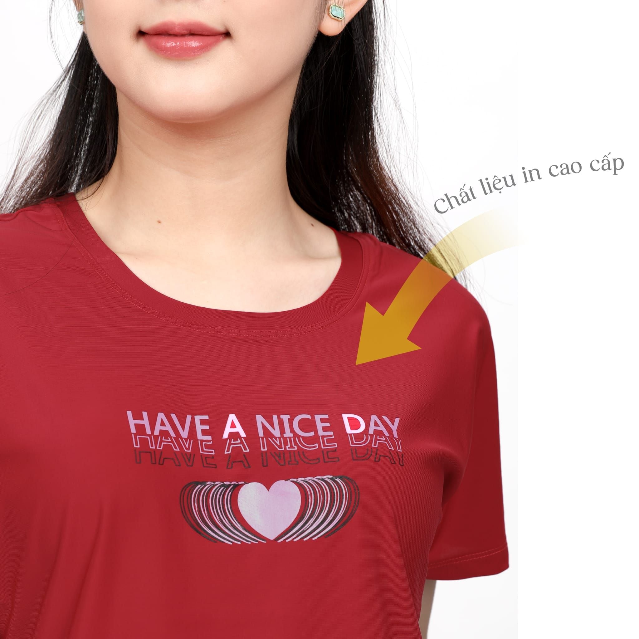 Set đồ bộ nữ kiểu quần dài tay ngắn thể thao 3 trong 1 chất nhung lạnh 153p 6006