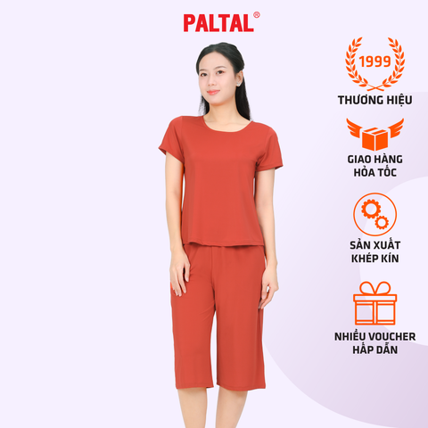 Set đồ bộ nữ kiểu quần lửng tay ngắn chất thun lạnh siêu bền 014p 7042