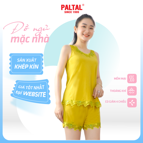 Set đồ bộ nữ kiểu quần đùi không tay chất thun lạnh siêu bền 015p 2124