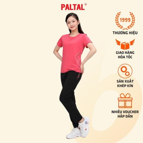Set đồ bộ nữ kiểu quần dài tay ngắn thể thao 3 trong 1 chất nhung lạnh 153p 6007