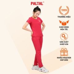 Set đồ bộ nữ kiểu quần dài tay ngắn cotton cvc mát 193p 3397