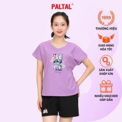 Set đồ bộ nữ kiểu quần đùi tay ngắn chất cotton siêu mát 195p 5227