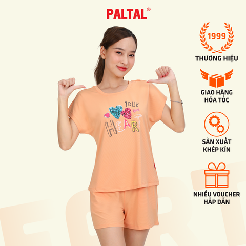 Set đồ bộ nữ kiểu quần đùi tay ngắn chất poly cát siêu bền 315p 5229