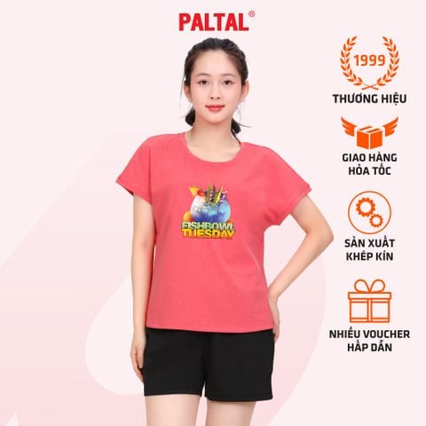 Set đồ bộ nữ kiểu quần đùi tay ngắn chất cotton siêu mát 195p 5225