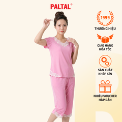 Set đồ bộ nữ kiểu quần lửng Tay Ngắn chất thun lạnh siêu bền 014p 6078