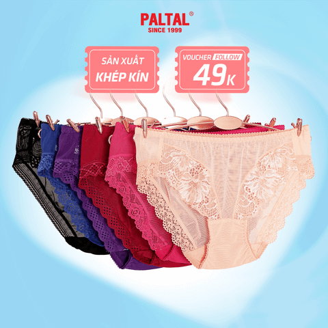 Combo 02 quần lót nữ chất voal lưới 077p 7419