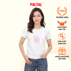 Áo thun nữ tay ngắn cổ tròn form suông chất Cotton co dãn 4 chiều 020p 0379