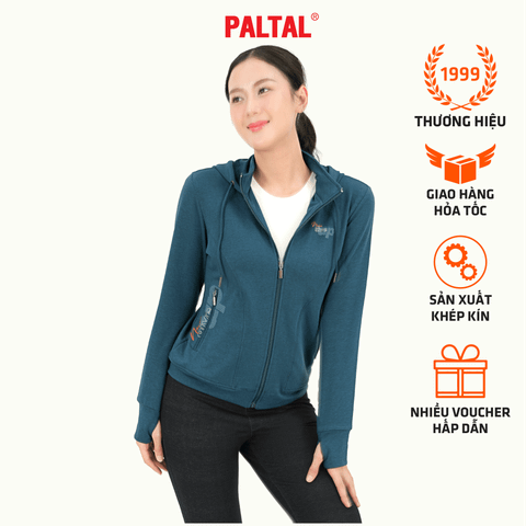 Áo khoác nữ chống nắng, chống UV chất vảy cá cotton TC siêu mát 431p 1356