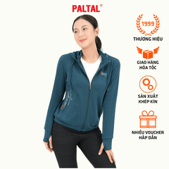 Áo khoác nữ chống nắng, chống UV chất vảy cá cotton TC siêu mát 431p 1356