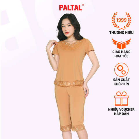 Set đồ bộ nữ kiểu quần lửng Tay Ngắn chất thun lạnh siêu bền 014p 7038