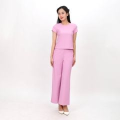 Set đồ bộ nữ kiểu quần dài tay ngắn chất rip chất cotton siêu mát 223p 3400