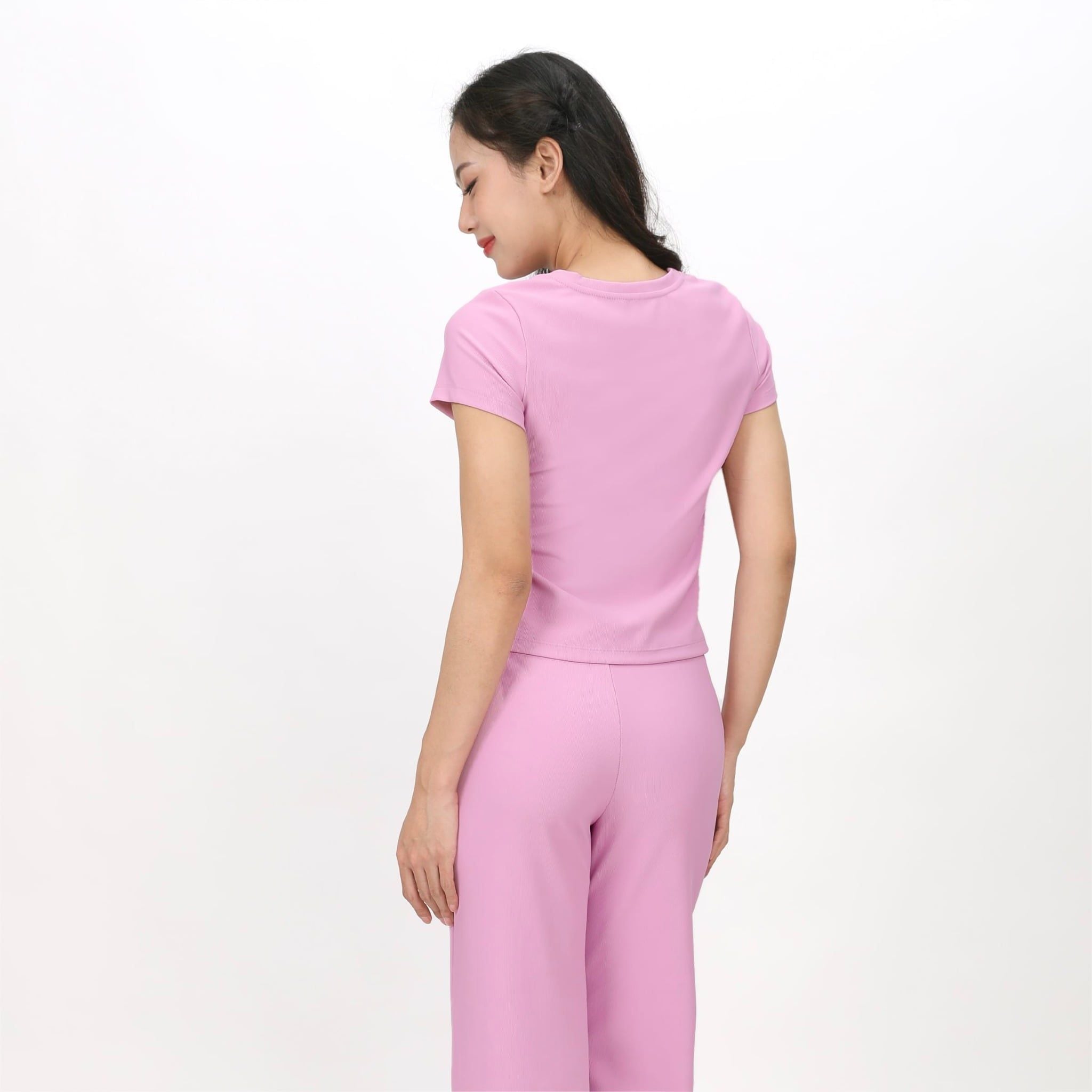 Set đồ bộ nữ kiểu quần dài tay ngắn chất rip chất cotton siêu mát 223p 3400