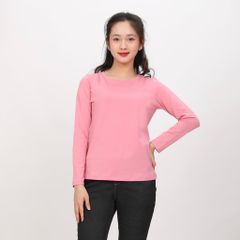 Áo thun nữ tay dài Cổ Tròn chất cotton siêu mát 020p 0263