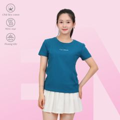 Áo thun nữ tay ngắn chất cotton siêu mát Form Suông 020p 0319