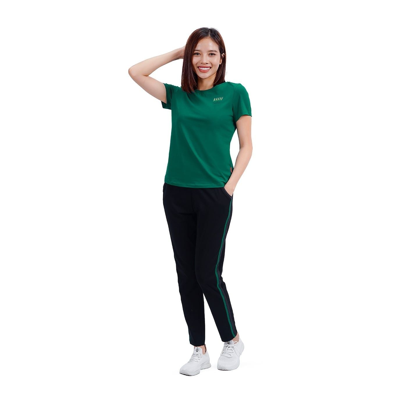 Set đồ bộ nữ kiểu quần dài tay ngắn chất cotton siêu mát 023p 3276
