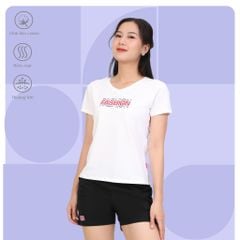 Set đồ bộ nữ kiểu quần đùi tay ngắn chất cotton siêu mát 025p 5206