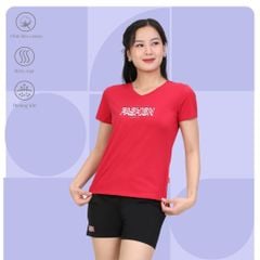 Set đồ bộ nữ kiểu quần đùi tay ngắn chất cotton siêu mát 025p 5206