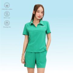Set đồ bộ nữ kiểu quần đùi tay ngắn chất cotton siêu mát 195p 5213