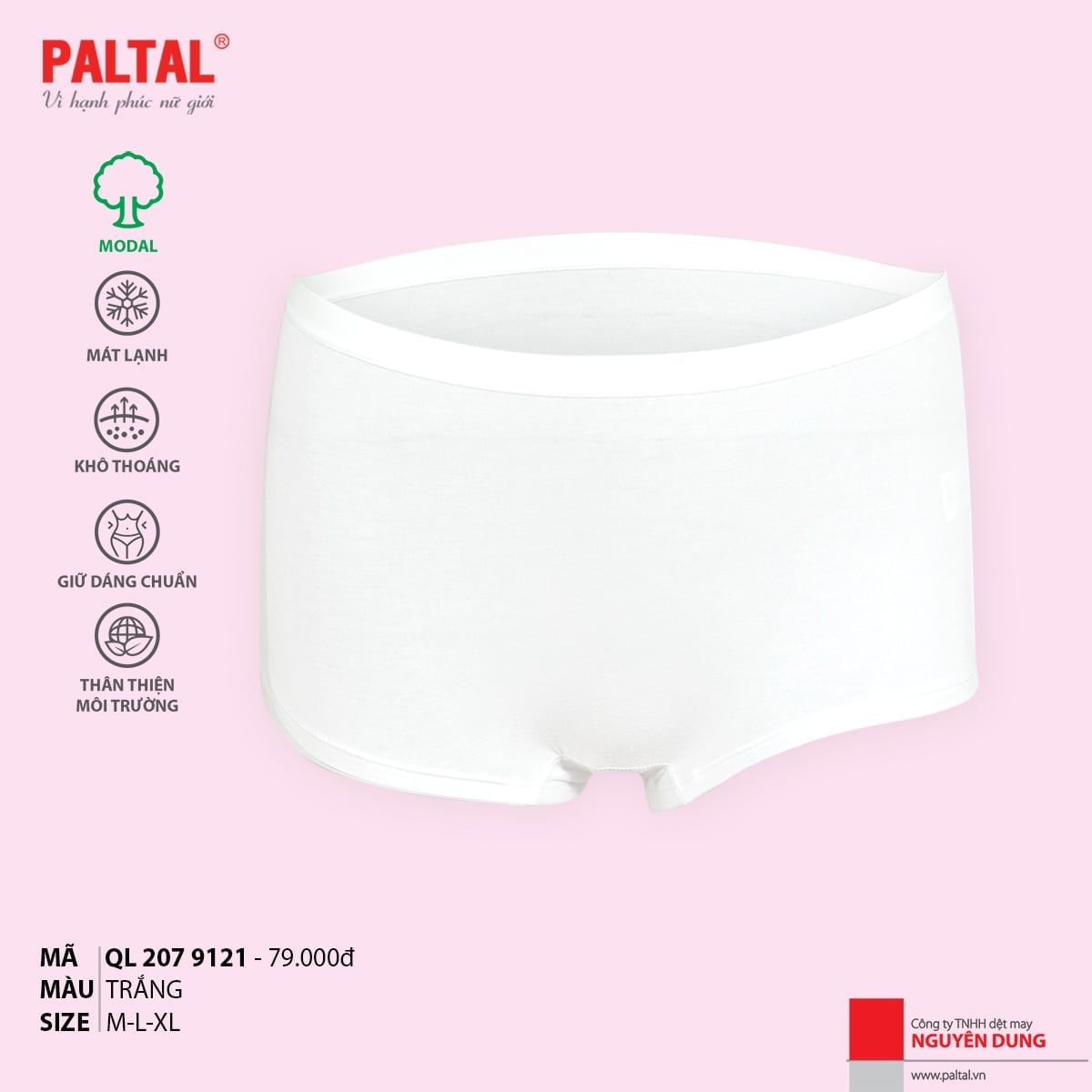 quần lót nữ chất cotton siêu mát 207p 9121